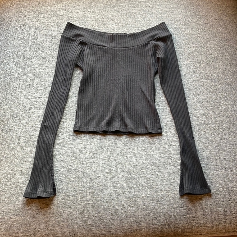 Urban Outfitters off the shoulder long sleeve